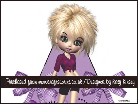 Sarah 3D Stand Up Pyramid Card Kit