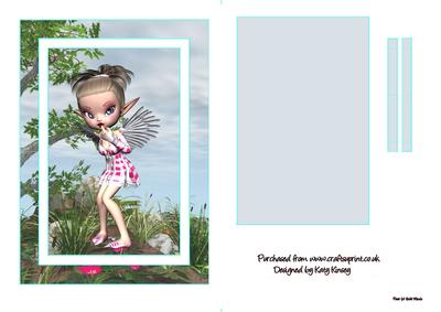 Hailey Fairy Flip Card Sheet