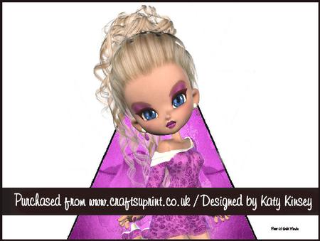 Lorraine 3D Stand Up Pyramid Card Kit
