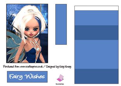 Cassiopeia Fairy Easel Card