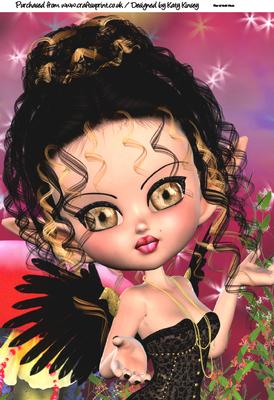 Rosin Fairy A4 Card Topper