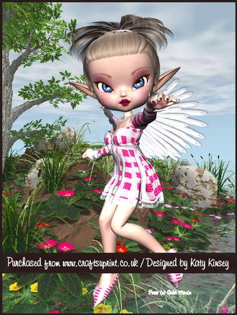 Hailey Fairy A4 Pyramage Card Kit
