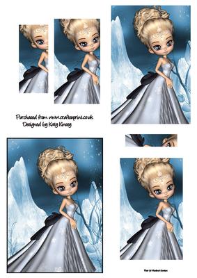 Snow Princess Pyramage Sheet