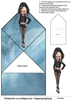 Pandora 3D Pop Up Spring Card