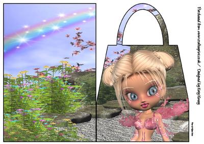 Sorrel Fairy Handbag Card