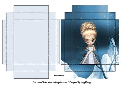 Snow Princess Gift Box with Lid