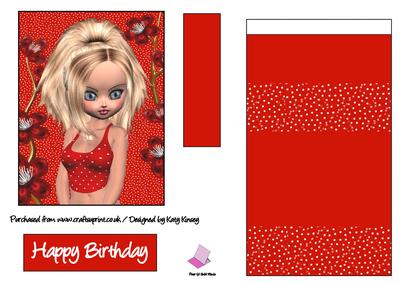 Christina Easel Card