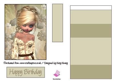 Alexis Easel Card