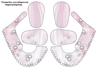 Bubbles and Fairy Dust 3D Baby Shoes