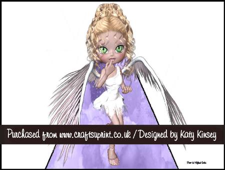 Celestia Angel 3D Stand Up Pyramid Card Kit