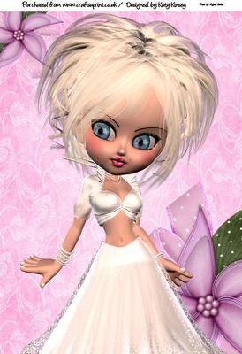 Opal A4 Card Topper