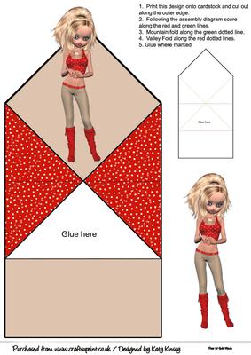 Christina 3D Pop Up Spring Card