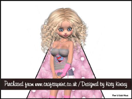 Bunty 3D Stand Up Pyramid Card Kit