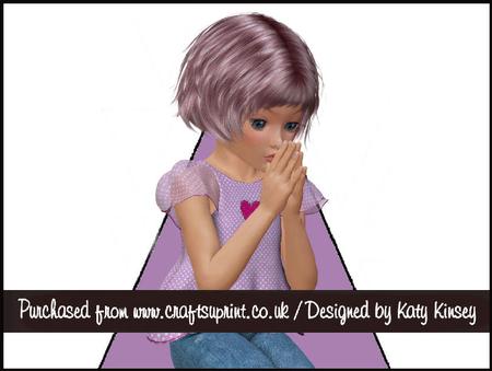 Saying My Prayers 3D Stand Up Pyramid Card Kit
