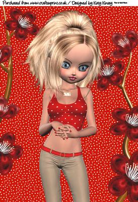 Christina A4 Card Topper
