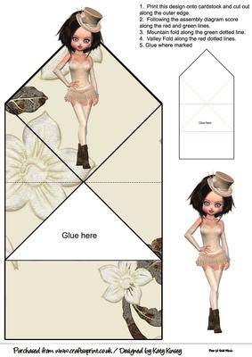 Edwina 3D Pop Up Spring Card
