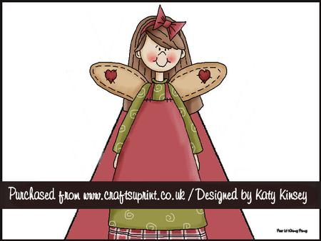 Christmas Angel & Hearts 3D Stand Up Pyramid Card Kit