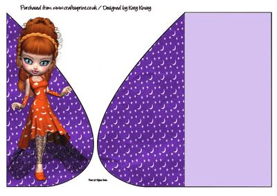 Starla Enchantress Teardrop Card