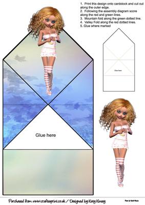 Leanne 3D Pop Up Spring Card