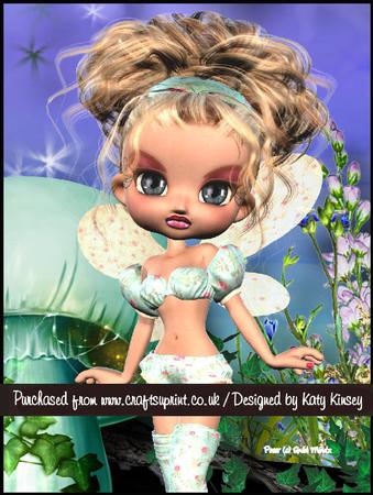 Flora Fairy A4 Pyramage Card Kit