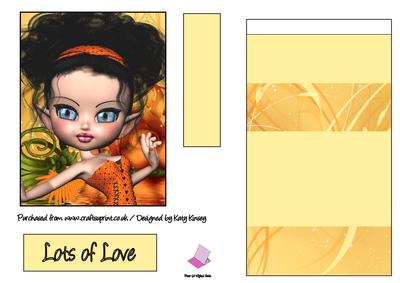 Lottie Fairy Easel Card