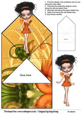 Lottie Fairy Pop Up Spring Card