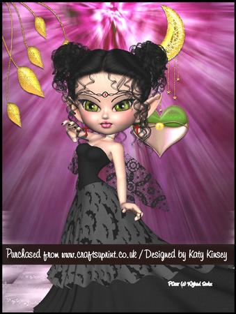 Halloween Fairy A4 Tunnel Card Kit