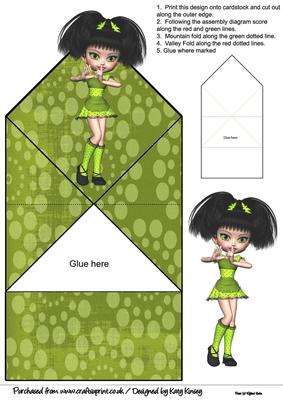 Judy Pop Up Spring Card