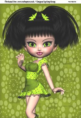 Judy A4 Card Topper