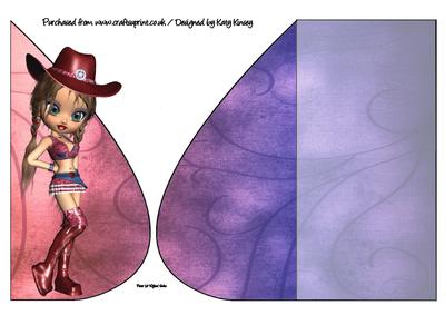 Dakota Teardrop Card