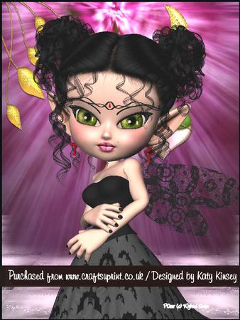Halloween Fairy A5 Pyramage Card Kit