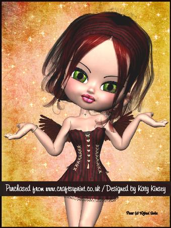 Aurelia Fairy A4 Tunnel Card Kit