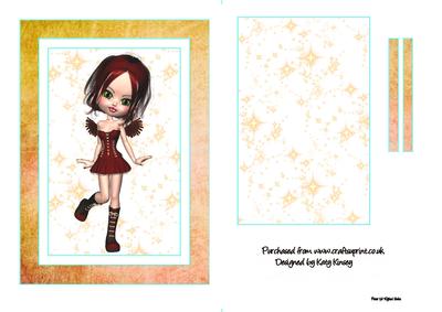 Aurelia Fairy Flip Card Sheet