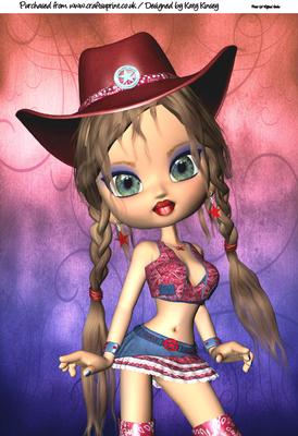 Dakota A4 Card Topper