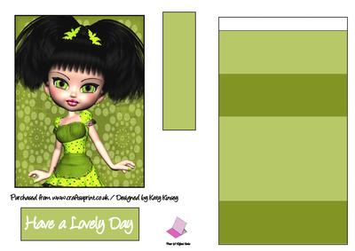 Judy Easel Card