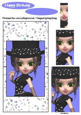 Latisha Magicians Assistant Over the Edge & Simple Pyramage