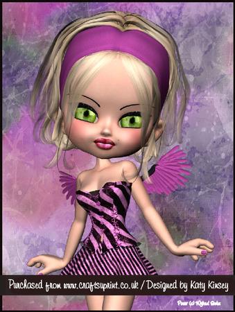 Michelle Fairy A4 Pyramage Card Kit