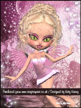 Sally Fairy A4 Tunnel Card Kit