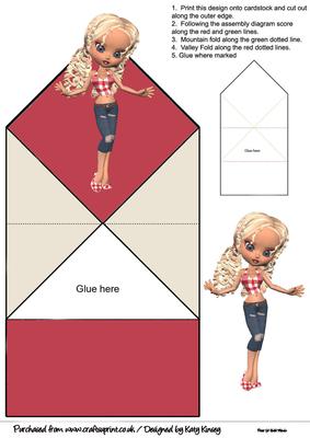 Jemima Pop Up Spring Card