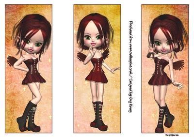Aurelia Fairy Set of Three Bookmarks