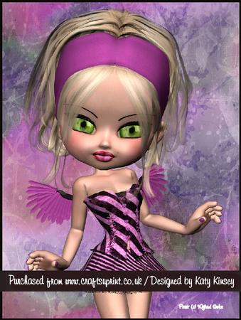 Michelle Fairy A4 Tunnel Card Kit