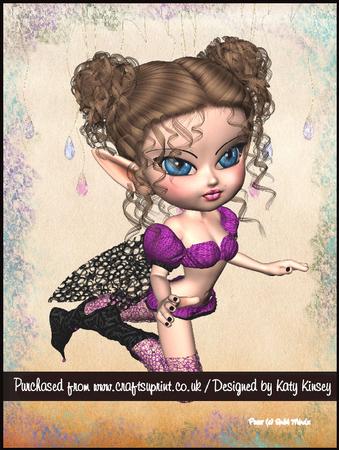 Melody Fairy A4 Pyramage Card Kit