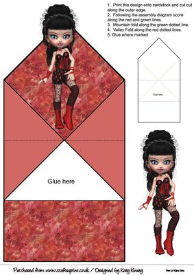 Bessie Pop Up Spring Card