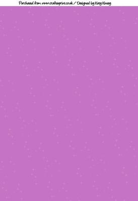 Purple Fairy Dust Backing Paper