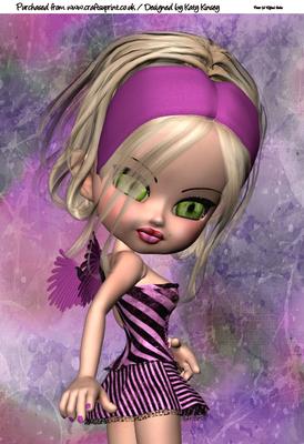 Michelle Fairy A4 Topper