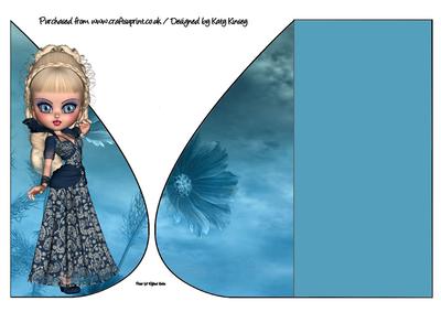 Charmaine Teardrop Card