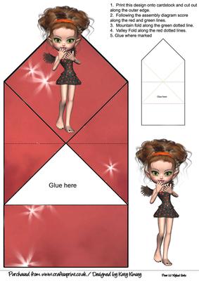 Clarissa Fairy Pop Up Spring Card