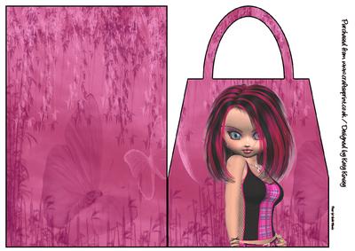 Elaine Handbag Card