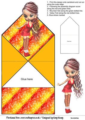 Robin Christmas Pop Up Spring Card