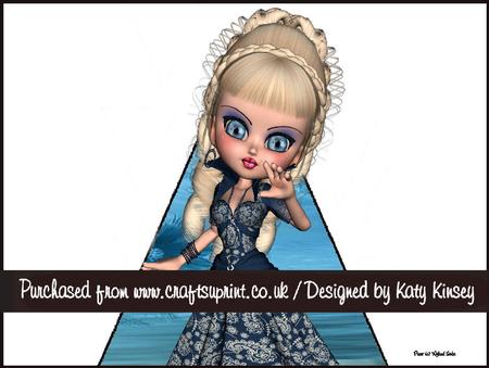 Charmaine 3D Stand Up Pyramid Card Kit